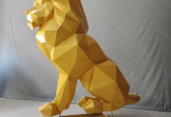 楚雄獅子雕塑服務(wù)商，動物雕塑，不銹鋼獅子雕塑制作