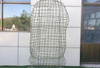 保山鏤空孔子雕塑訂做，景區(qū)雕塑，鐵藝古代人物雕塑定價