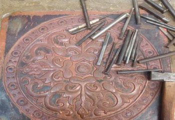 涪陵花卉浮雕精品，鍛銅構件，別墅花卉浮雕廠家