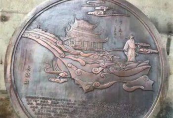 雙橋純銅浮雕專供，城堡雕塑，城堡浮雕生產(chǎn)廠家