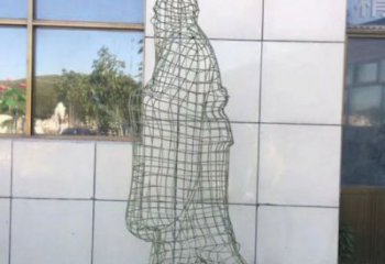 黔江鏤空孔子雕塑服務(wù)商，景觀雕塑，鐵藝校園人物雕塑選定