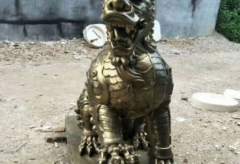 合川校園麒麟雕塑，拉絲海洋雕塑，卡通主題